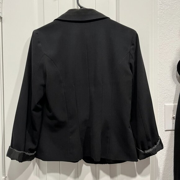 Candies Women's Black Blazer Size L - Picture 7 of 8